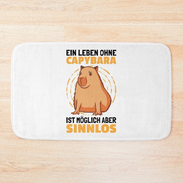 Item preview, Life without Capybara Capybara rodent designed and sold by madgrfx.