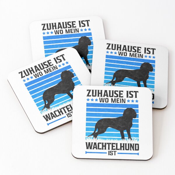 Item preview, German Wachtelhund home hunting dog saying designed and sold by madgrfx.
