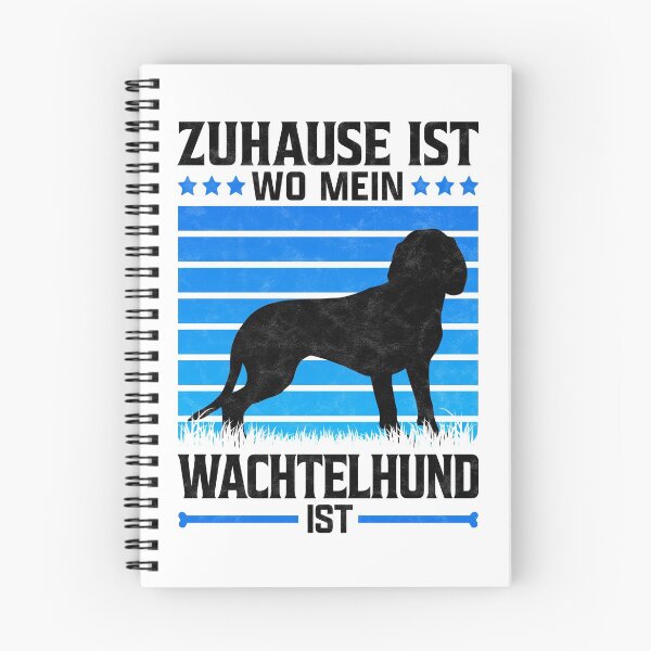 Item preview, German Wachtelhund home hunting dog saying designed and sold by madgrfx.