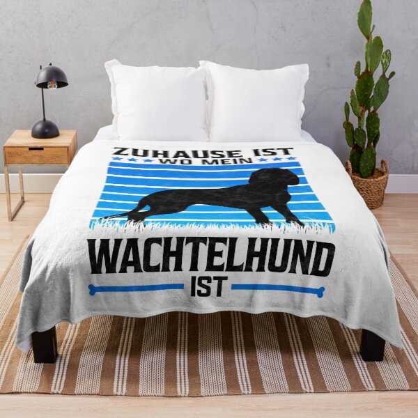 Item preview, German Wachtelhund home hunting dog saying designed and sold by madgrfx.