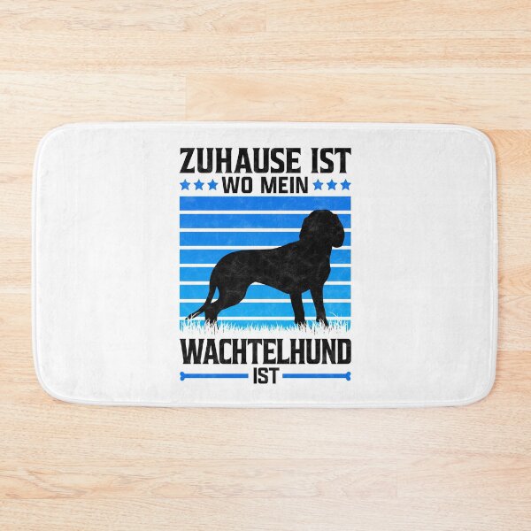 Item preview, German Wachtelhund home hunting dog saying designed and sold by madgrfx.