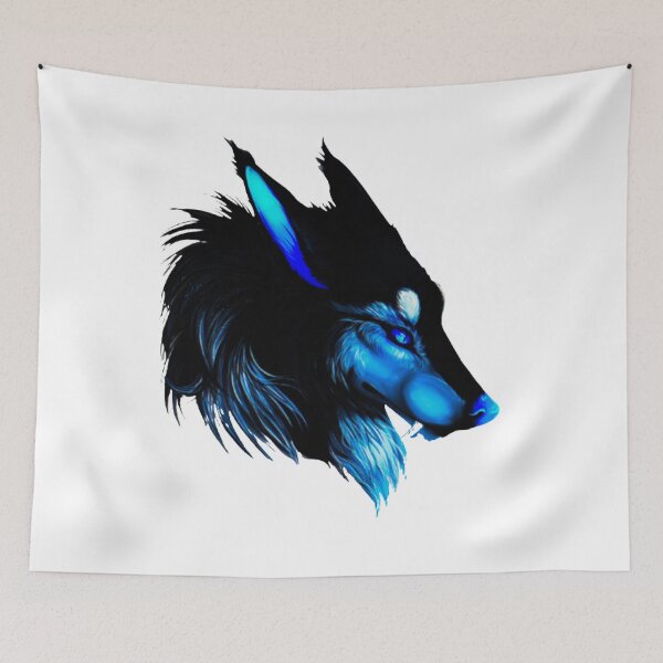Item preview, wolf illustration designed and sold by wolvoo.