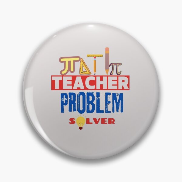 Item preview, Problem Solver Math Teacher designed and sold by Eman4design.