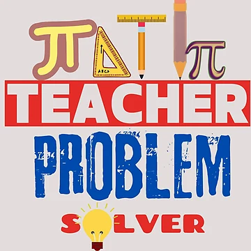 Artwork thumbnail, Problem Solver Math Teacher by Eman4design