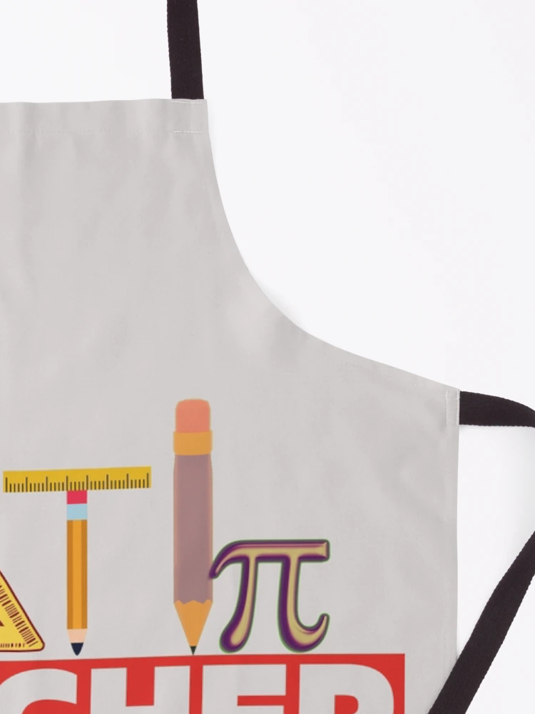 Thumbnail 3 of 6, Apron, Problem Solver Math Teacher designed and sold by Eman4design.