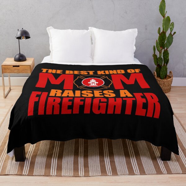 Item preview, The Best Kind of Mom Raises a Firefighter designed and sold by AuroraApparel.