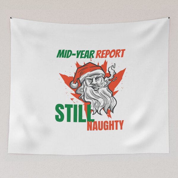 Item preview, Mid year report - Still naughty! Funny Christmas design! designed and sold by HROC.