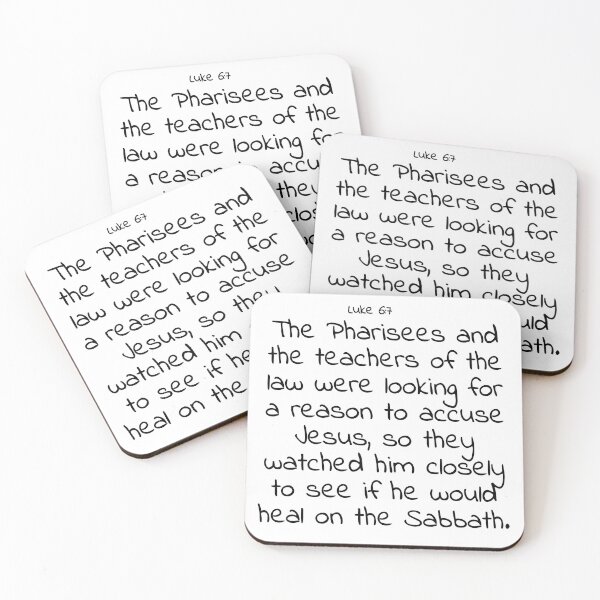 Item preview, Bible verse: Luke 6:7 designed and sold by john-3-16.