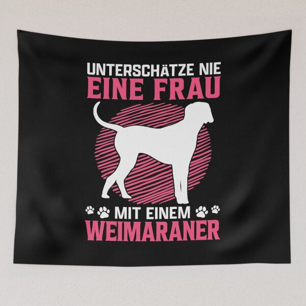 Item preview, Woman with Weimaraner Hound dog owner designed and sold by madgrfx.