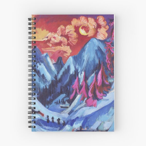 Item preview, Winter Landscape in Moonlight (1919) by Ernst Ludwig Kirchner designed and sold by Ben2128.