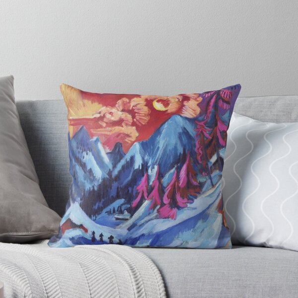Item preview, Winter Landscape in Moonlight (1919) by Ernst Ludwig Kirchner designed and sold by Ben2128.