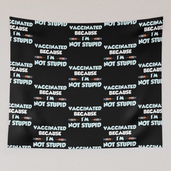 Item preview, Vaccination Awareness Vaccinated Saying designed and sold by Art-Max.