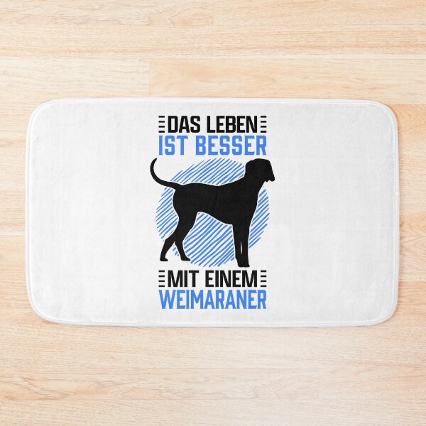 Item preview, Life with Weimaraner hunting dog pointing dog saying designed and sold by madgrfx.