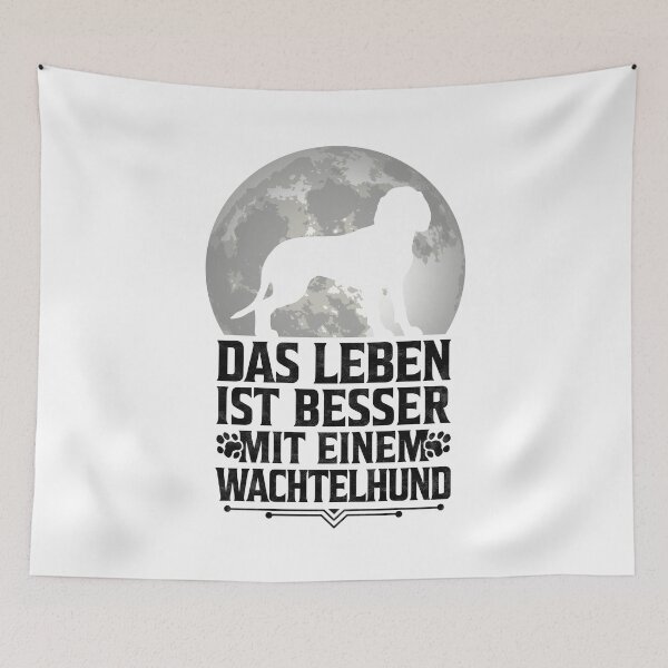Item preview, Life with German Wachtelhund hunting dog designed and sold by madgrfx.