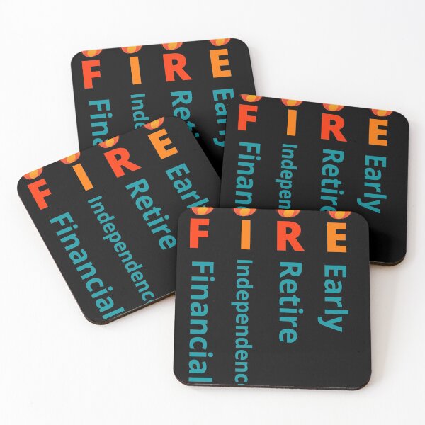 Item preview, FIRE movement (Financial Independence, Retire Early)  designed and sold by onum2018.
