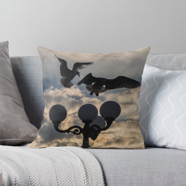 Landing Throw Pillow