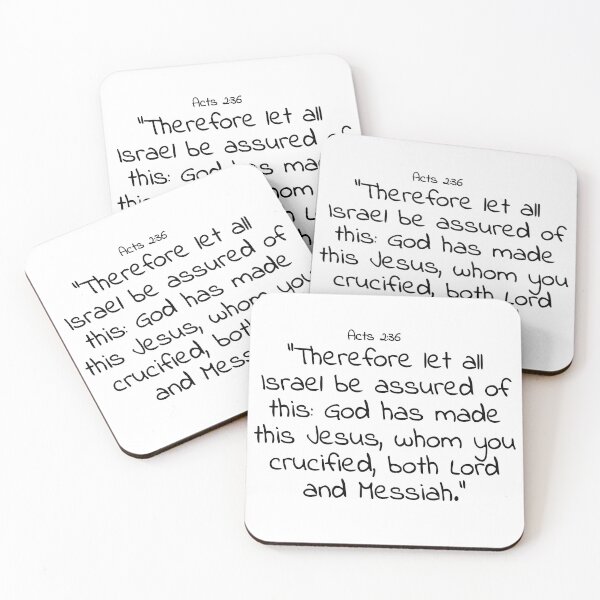 Item preview, Bible verse: Acts 2:36 designed and sold by john-3-16.