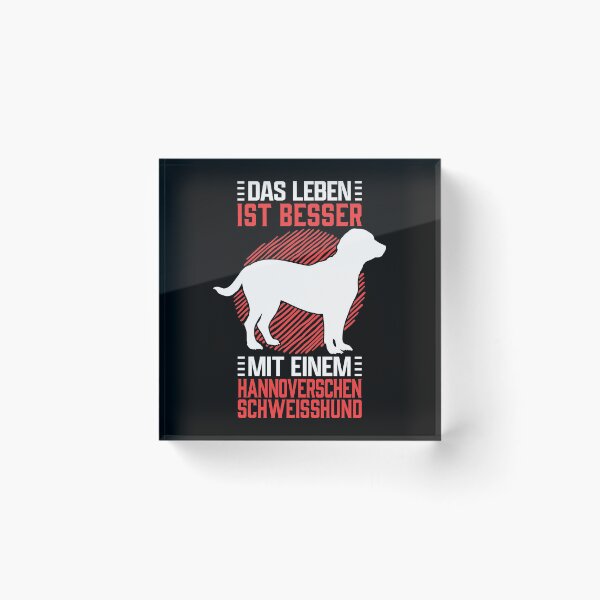 Artikelvorschau, Leben mit Hannoverscher Schweißhund Jagdhund entworfen und verkauft von madgrfx.