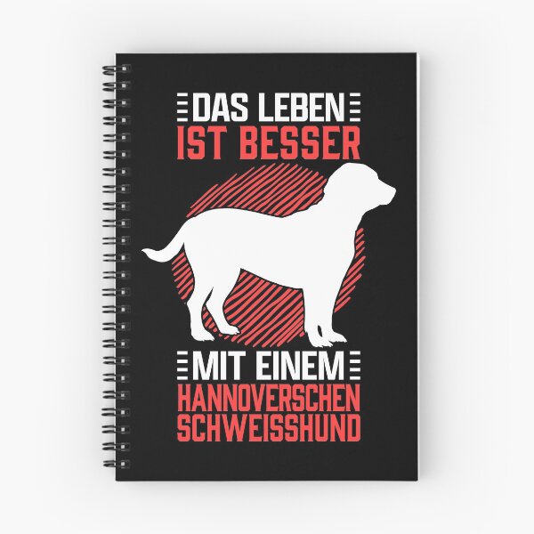 Artikelvorschau, Leben mit Hannoverscher Schweißhund Jagdhund entworfen und verkauft von madgrfx.