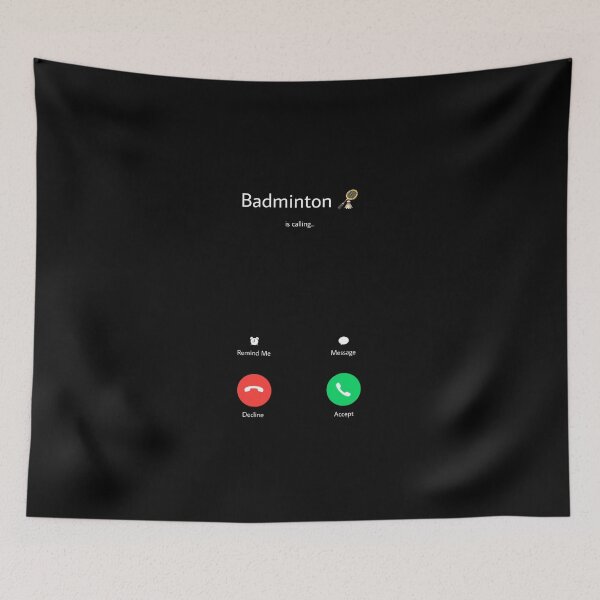 Item preview, Badminton Is Calling designed and sold by Portishop.