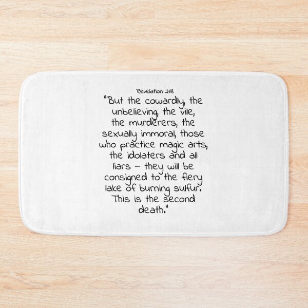 Item preview, Bible verse: Revelation 21:8 designed and sold by john-3-16.