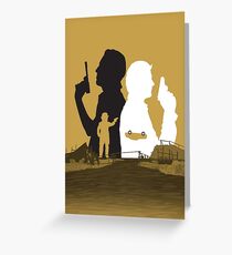Golden Greeting Card