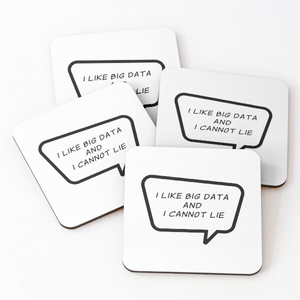 Item preview, "I Like Big Data and I Cannot Lie" - Data Science, Tableau - Collection designed and sold by BerkleyCo.