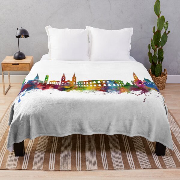 Item preview, Nîmes France Skyline designed and sold by ArtPrints.