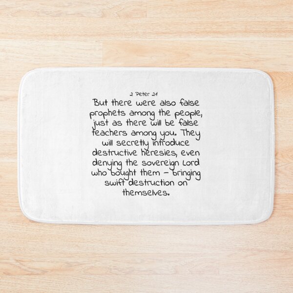Item preview, Bible verse: 2 Peter 2:1 designed and sold by john-3-16.