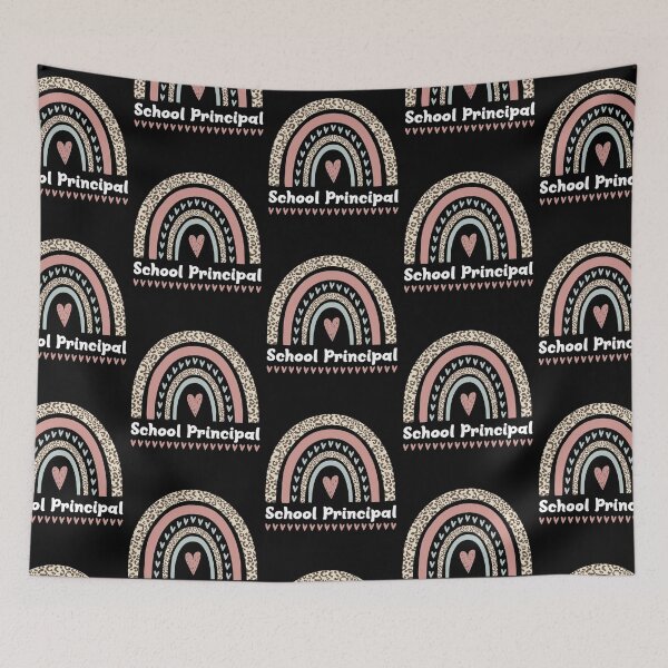 Item preview, School Principal Leopard Rainbow designed and sold by Art-Max.