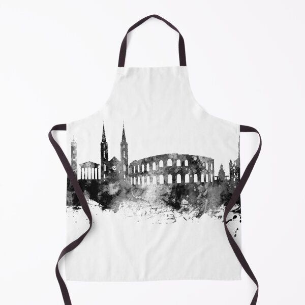 Item preview, Nîmes France Skyline designed and sold by ArtPrints.