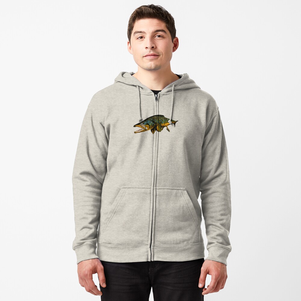 Vista previa del artículo con la obra «Sudadera con capucha y cremallera», diseñado y vendido por Kathrynshaw.