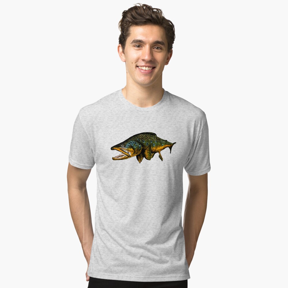 Vista previa del artículo con la obra «Camiseta de tejido mixto», diseñado y vendido por Kathrynshaw.