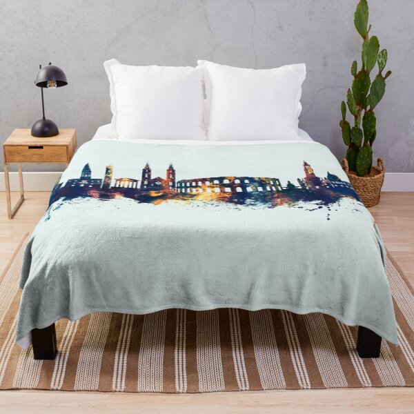Item preview, Nîmes France Skyline designed and sold by ArtPrints.