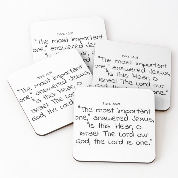 Item preview, Bible verse: Mark 12:29 designed and sold by john-3-16.