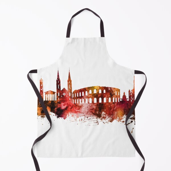 Item preview, Nîmes France Skyline designed and sold by ArtPrints.