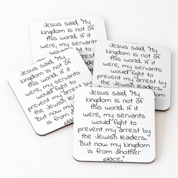 Item preview, Bible verse: John 18:36 designed and sold by john-3-16.