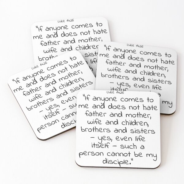 Item preview, Bible verse: Luke 14:26 designed and sold by john-3-16.