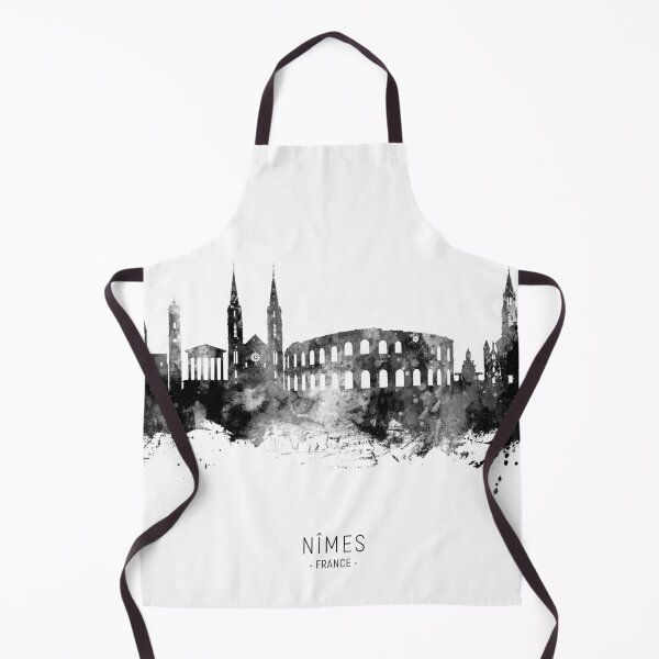 Item preview, Nîmes France Skyline designed and sold by ArtPrints.