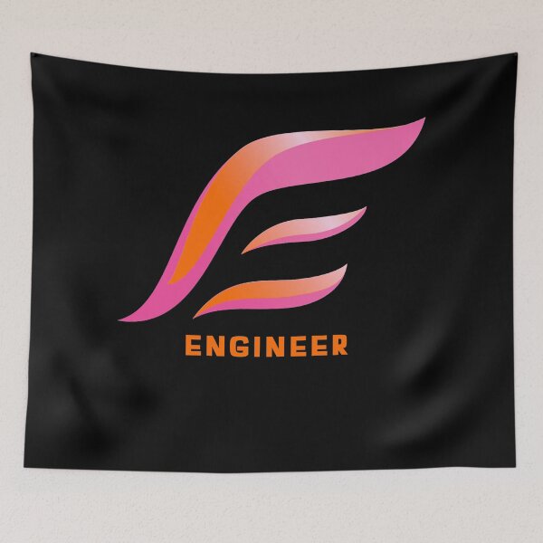 Item preview, E Engineer designed and sold by CecileMJ.