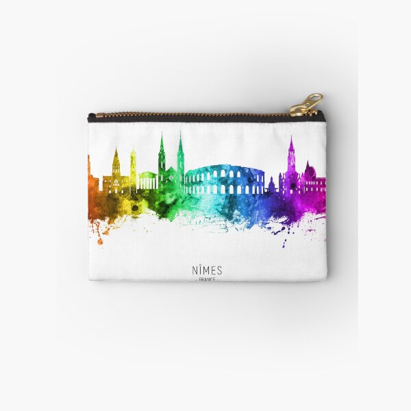 Item preview, Nîmes France Skyline designed and sold by ArtPrints.