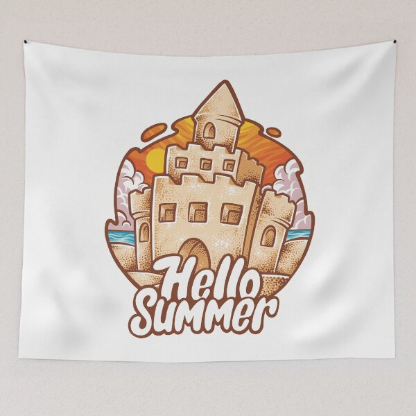 Item preview, Hello summer designed and sold by Vector Scout Lab.