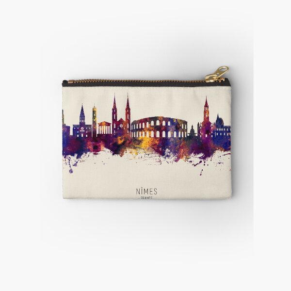 Item preview, Nîmes France Skyline designed and sold by ArtPrints.