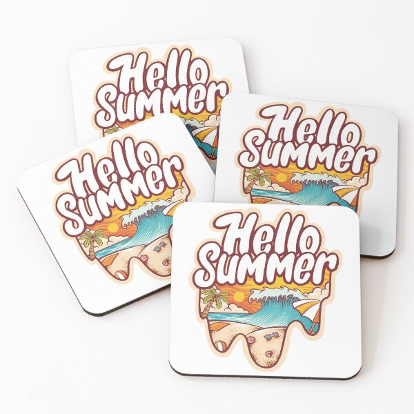 Item preview, Hello Summer designed and sold by Vector Scout Lab.
