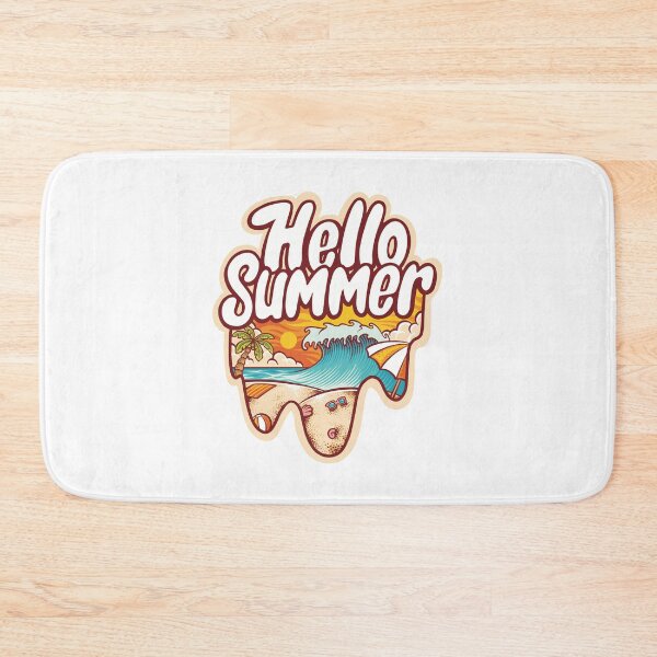 Item preview, Hello Summer designed and sold by Vector Scout Lab.