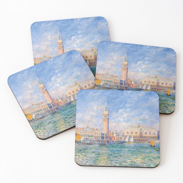Item preview, Pierre-Auguste Renoir - View of Venice The Doge's Palace designed and sold by Vivanne-art.