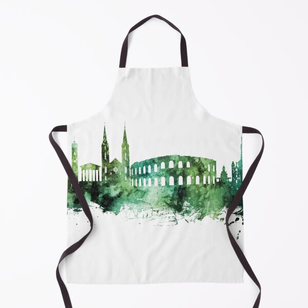 Item preview, Nîmes France Skyline designed and sold by ArtPrints.