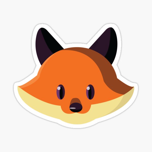 Un petit renard Sticker
