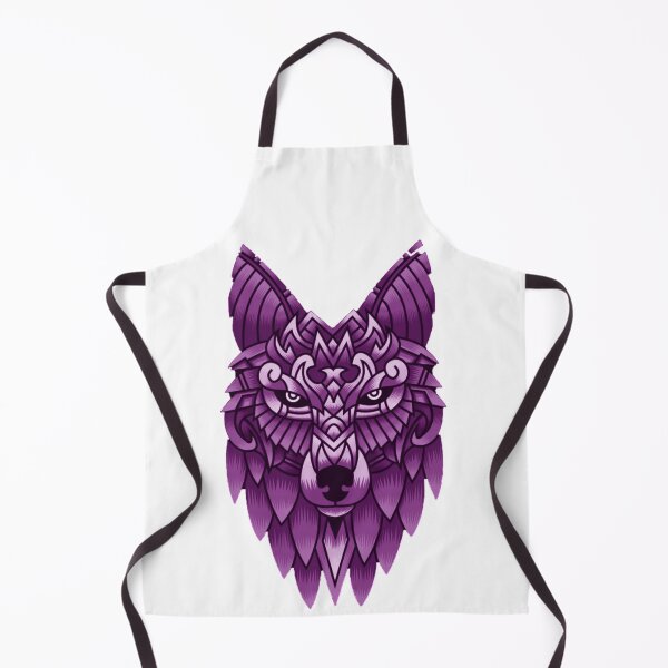 Item preview, wolf art pink designed and sold by wolvoo.