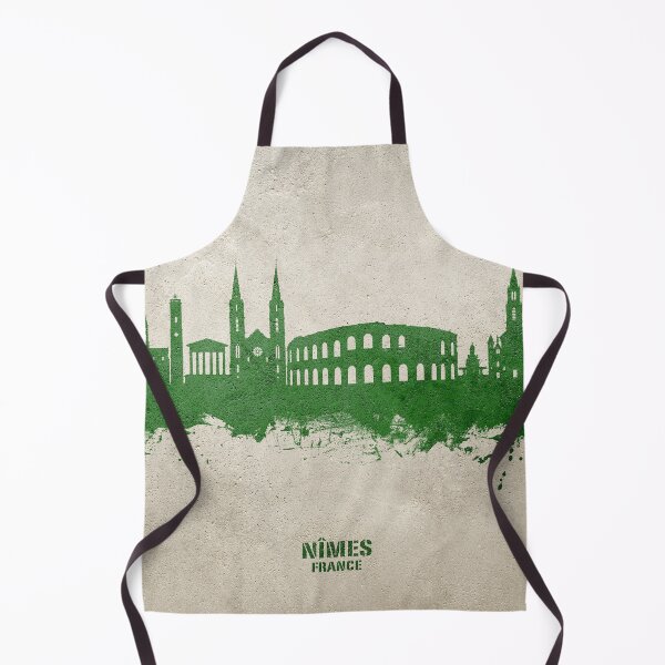 Item preview, Nîmes France Skyline designed and sold by ArtPrints.